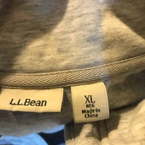 LL Bean pull over sweatshirt